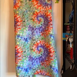 Tie dye LuLaRoe Cassie pencil skirt